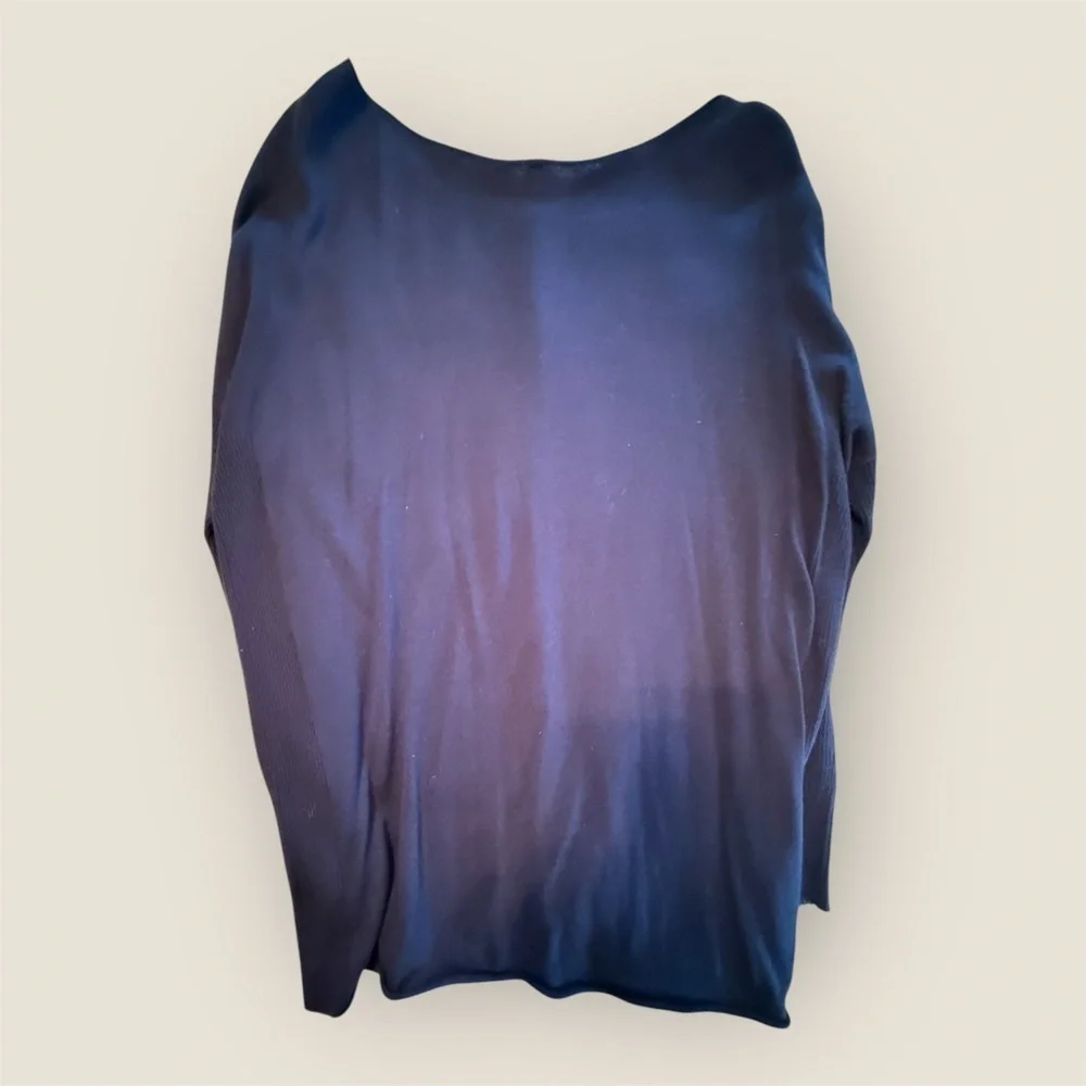 Tory Burch Women's Black Oversized Top
